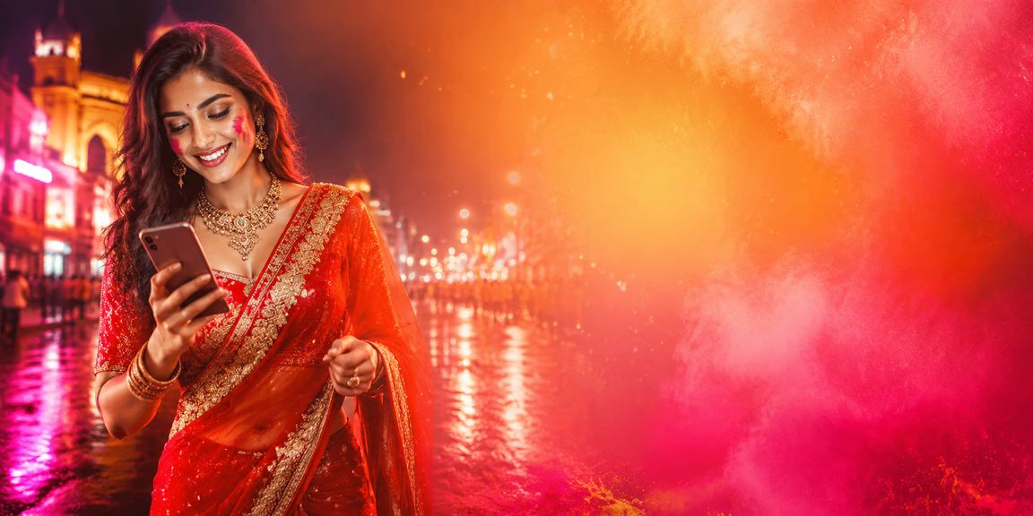 Mumbai luxury VIP gaming setup with traditional Indian attire